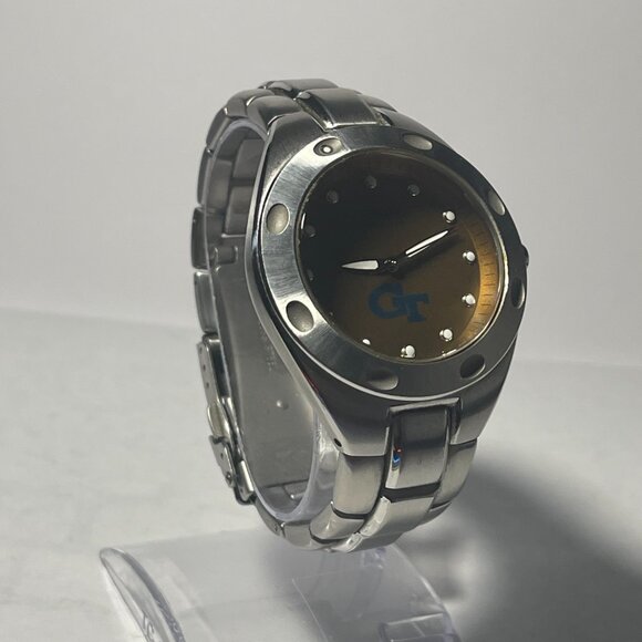 Georgia Tech Yellow Jackets NCAA Stainless-Steel Men's Watch by Fossil NEW - Picture 6 of 9